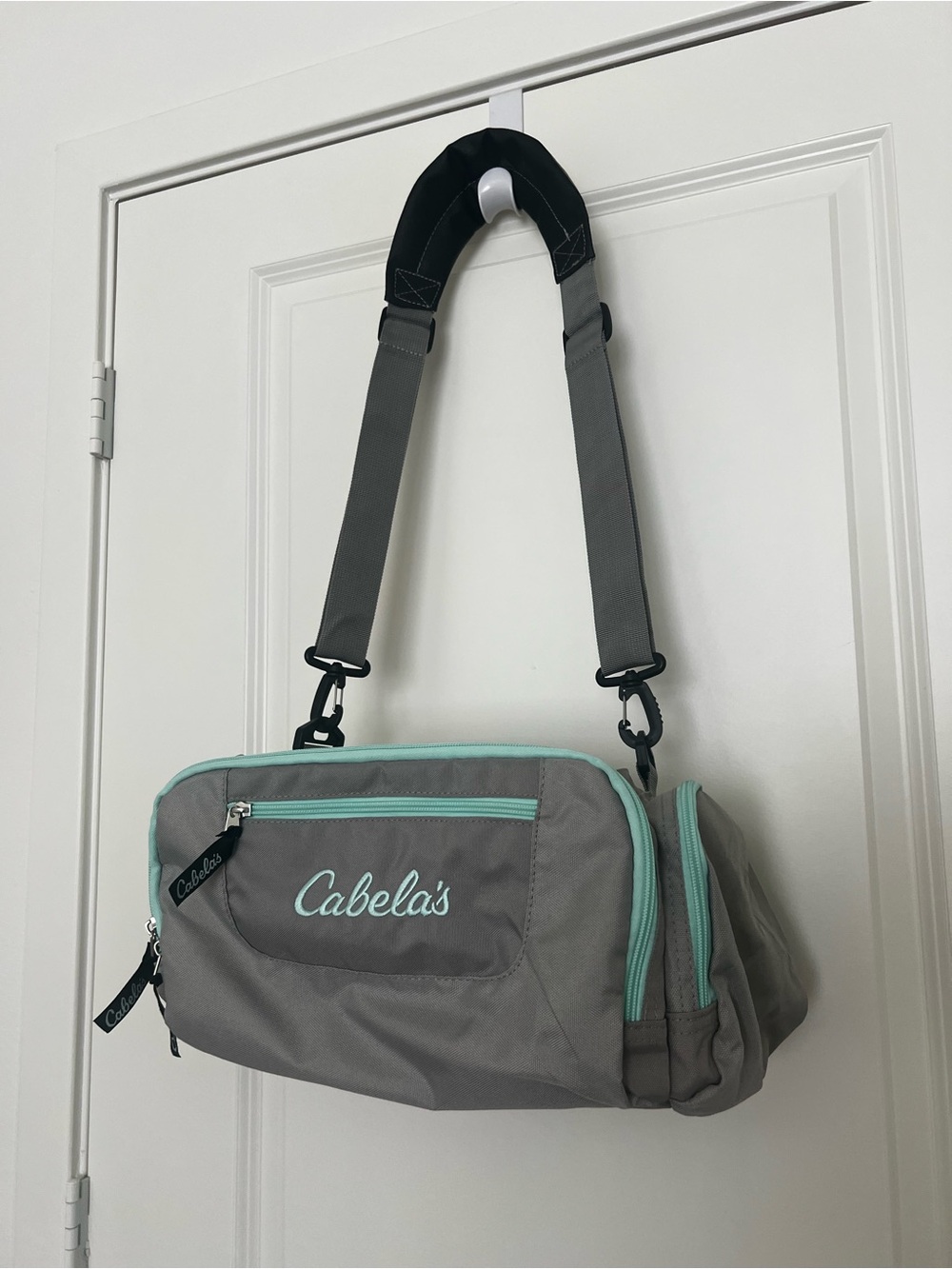 Cabela's Catch All Gear Bag Ghost Grey Tiffany Blue Outdoor Storage Tackle